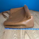 Tory Burch  Carter Smooth Leather Tote Aged Vachetta Tan Shoulder Bag Large Photo 12