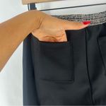 Anthropologie Lilka Tweed Front Stretch Ponte Knit Back Button Hem Legging Photo 8