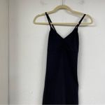 prAna  Black Spaghetti Strap Athletic Mini Dress Sz XS Gorpcore Outdoorsy Hiking Photo 1