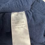 Susan Graver  | Women Navy Linen Blend Cargo Shorts Photo 3