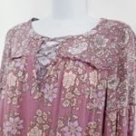 American Eagle AEO Floral Peasant Top Photo 1