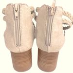 Joie  Felines braided strappy heeled sandals in Taupe Size 9 NWT No Box. Photo 5