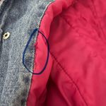 Vintage Ivy Club Classics Denim Bomber Jacket, Sz S Blue Photo 15