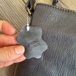 Brand new black leather crossbody messenger bag from africa Photo 2