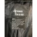 Dennis Basso Vintage 90s faux fur coat Toggle button & removable hood size large Photo 11