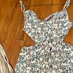 Hommage Maxi cut out botanical flower dress Photo 4