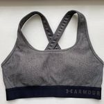 Under Armour Black And Gray Sports Bra Photo 0