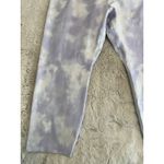 Nike  DRI FIT One Women's Tie Dye Thistle White Crop Mid Rise Leggings Sz 2 XL Photo 2