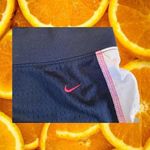 Nike Navy Blue and White Shorts Large Photo 2