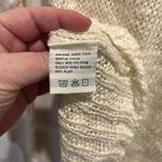 Unionbay VTG  Cream‎ Sweater Loose Knit Boat Neck Off Shoulder Size Large Photo 7