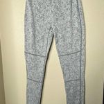 Gymshark  Hi-Rise Leggings Marled Athleisure Heather Gray Light Wash Sz M Photo 1