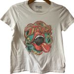 Lucky Brand  Rolling Stones Star Lips Graphic Tee size M Photo 0