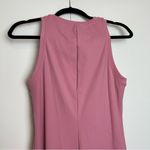 Halara  Sleeveless MIDI Cool Touch Dress in Pink Rose with Slits NWT Photo 7