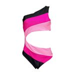 Beach Riot Joyce Ribbed One Piece Swim, Amour Colorblock, XL Photo 10