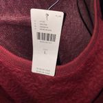 Anthropologie Mare Mare x Odila Burgundy Wine Red Long Sleeve Mini Dress L NWT Photo 6
