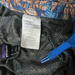 Patagonia Mens Sz S Baggies Shorts Hevea Leaves Blue Brown Mesh Lined 5” Photo 3