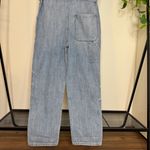 Pistola NWT Revolve  Grover Field Suit Denim Jumpsuit in Disoriented Medium NEW Photo 7