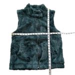 Sanctuary Surplus Vest Coat Green Teal Faux Fur Soft Teddy Jacket Size Medium Photo 7