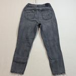 American Eagle  Outfitters Gray Distressed Cropped Jeans Photo 1