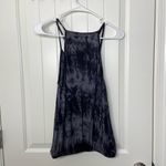 Ginger G NWOT‎  black gray tie dye strap tank top blouse top cute casual small Photo 4