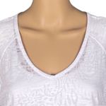MIRACLEBODY by MIRACLESUIT white burnout fabric top over slimming tank top Large Photo 1