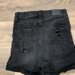 American Eagle  distressed denim shorts.  Size: 0.  Super stretch. Photo 3