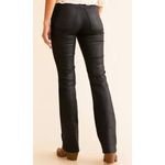 Free People Black Coated Xena High Rise Slim Jeans NWT Sz. 29 Photo 3