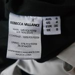 Rebecca Vallance Hepburn Bow Midi Dress Black US 4 Photo 11