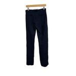 Betabrand Womens Long navy Wide-Leg Mid Rise Pull On Casual Pants Size Medium Photo 5