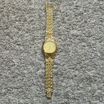 Treasure chest women’s‎ vintage gold tone textured bracelet watch one size Photo 1