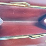 Cartier Must De Vintage Bordeaux Tri-fold Kisslock Leather Wallet - Preowned Photo 7