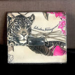 Salvatore Ferragamo  Leopard Jungle Print Crossbody Shoulder Boston Bag NWOT Photo 2