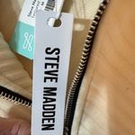 Steve Madden NWT  Textured Knit Bomber Jacket in Natural Photo 5