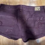 American Eagle Burgundy Shorts Photo 1