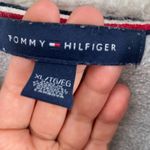 Tommy Hilfiger Women’s Size XL Varsity Open Sweater Gray Cozy Sporty Academia Photo 5