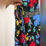 RIXO For Target Black Floral Off the Shoulder Puff Sleeve Maxi Dress NWT Yellow Size 2 Photo 6