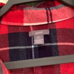 Aerie Womens Frayed  Flannel Size XL Plaid Fall Photo 1