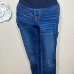 Old Navy NTM Maternity Full Panel Belly Medium Blue Skinny Fit Jeans Sz 4 Short Photo 0