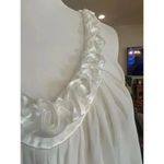 Oscar de la rente pink label vintage delicate camisole satin rosettes small White Photo 3