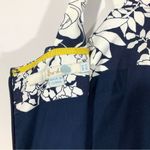 Boden Navy Blue & White Flower Jumpsuit Romper Size 4 Photo 4
