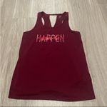 Champion  Maroon Graphic Tank Top Photo 0