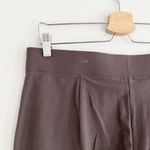 Eileen Fisher  Stretch Crepe Pants Brown Washable Wide Leg Mid Rise Size M Photo 3