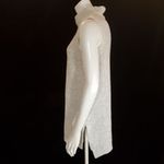 Cloud Chaser  Gray Mock Turtleneck Sleeveless Sweater Photo 2