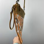 New Myra Bag Rusty Trails Crossbody Bag Clutch Canvas Leather Southwestern Orange Photo 8