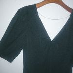 Guess  S Sparkle V-Neck Stretch Shift Mini Dress Photo 4