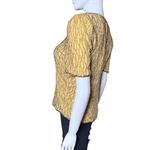 Laurence Kazar Vintage Lawrence Kazar silk Gold Sequin Women's Top Large (8) Photo 1