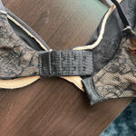 secret treasures  Intimates Black Lace Underwire Bralette 34B Photo 4