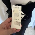 Vtg Y2K Xscape Joanna Chen Whimsigoth Strapless Dress Sz 12 Chiffon Goth Velvet Black Photo 14