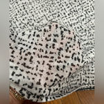 Calvin Klein Jeans  Black and White Textured Blouse Photo 6