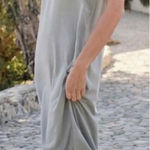 Frank & Eileen Easy Side Slit Tank Dress Dark Grey Size Small Classic Travel‎ Gray Photo 0